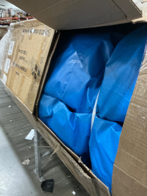 Photo 1 of **************HAS A LARGE TEAR THAT NEEDS TO BE PATCHED****************
Commercial Bounce House for Big Kids,(100% PVC) 24FT(L) Inflatable Obstacle Course Bounce House for Adult with 1100W Blower,Dual Racing Slides,Climbing,Obstacles Great for Backyard La