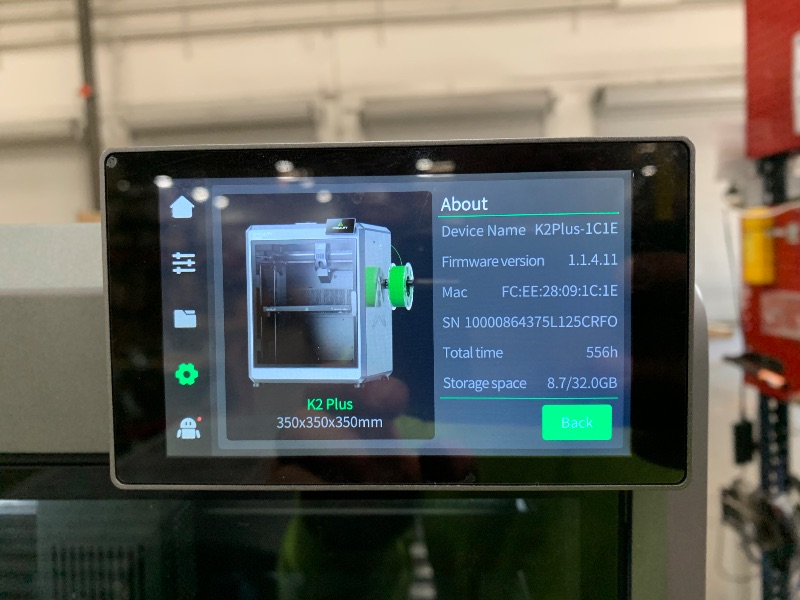 Photo 1 of ***PARTS ONLY***Creality K2 Plus Combo 3D Printer, Multi Color Printing with New CFS, Max 600mm/s Printing Speed, Full-auto Leveling, Next-Gen Direct Drive Extruder, Dual Al Camera, Build Volume 350 * 350 * 350mm