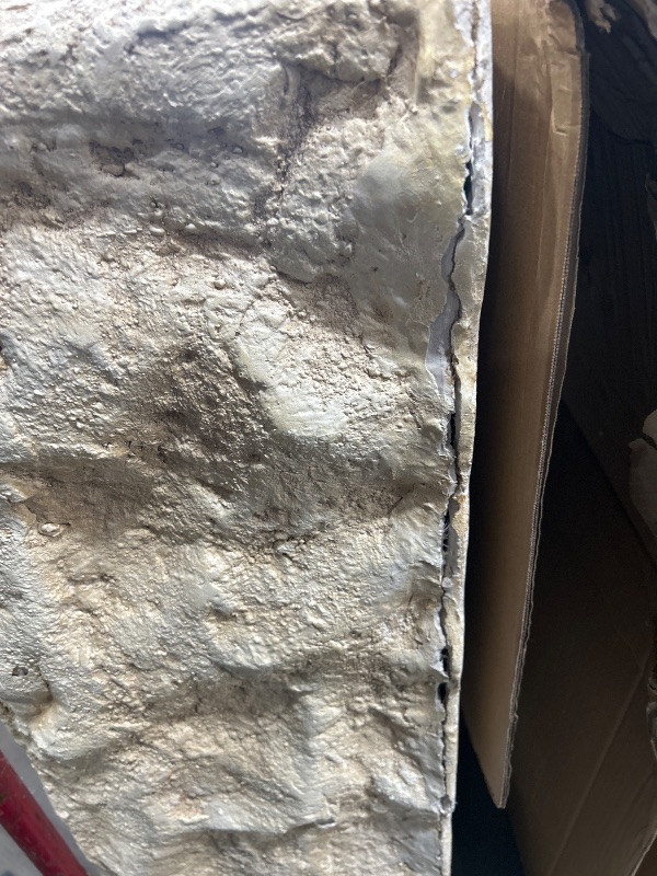 Photo 1 of (View images for parts) GDFStudio Modern Lightweight Concrete Coffee Table, Indoor Outdoor Square Accent Table, Mid Century MGO Side Tables, Faux Stone Sofa Tables for Living Room Office Apartment, No Assembly, Amber+Beige