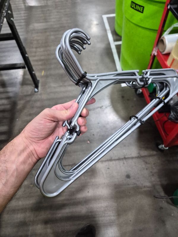 View 2 of 10 Pack Plastic Hangers