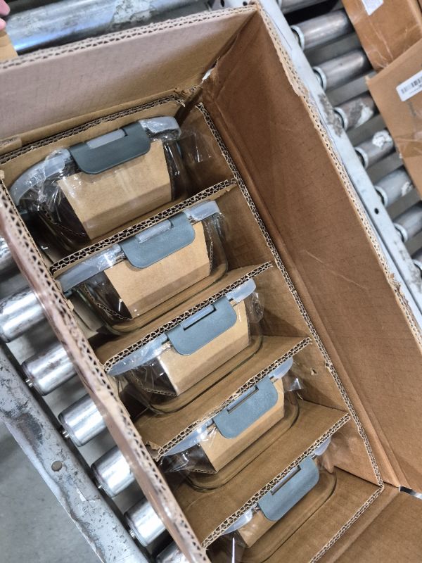 Photo 1 of [10-Pack] Glass Meal Prep Containers with Lids, MCIRCO Food Storage Containers with Snap Locking Lids, Airtight Lunch Containers, Microwave, Oven, Freezer and Dishwasher