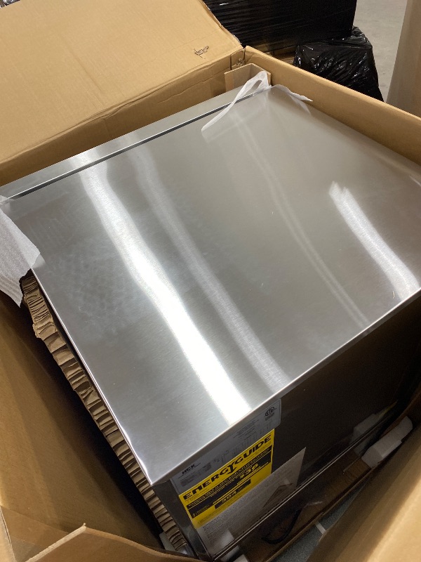 Photo 1 of ***DENTS***HCK 24 Inch Under Counter Double Drawer Fridge, Stainless Steel Outdoor Beverage Refrigerator for Patio, Built-in Beverage Fridge for Home & Commercial Use