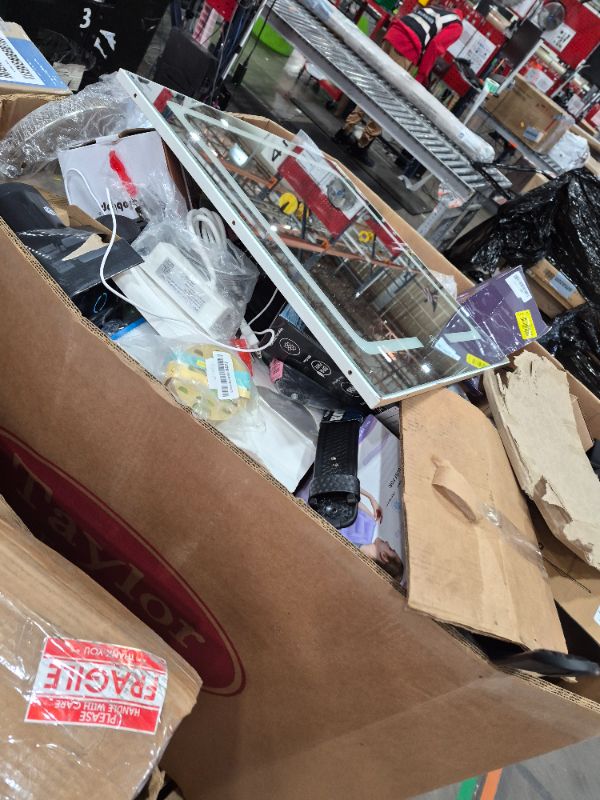 Photo 1 of
Box Size: 4-Foot Pallet (Truck/Trailer Pickup Only) | This 4-foot pallet contains roughly 200-300 assorted items, the same types we list for auction daily. Sourced from return centers, items are uninspected and may be new or gently used, with typical val