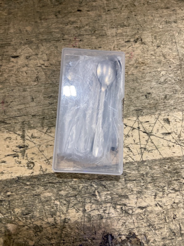 Photo 1 of 12pcs Tiny Stainless Steel Spoons, 3x0.6 Inch Mini Condiment Spoons Cute Small Spoons for Spice Jars Practical Little Serving Spoons Very Small Spoon for Sugar, Honey, Spices,Dessert