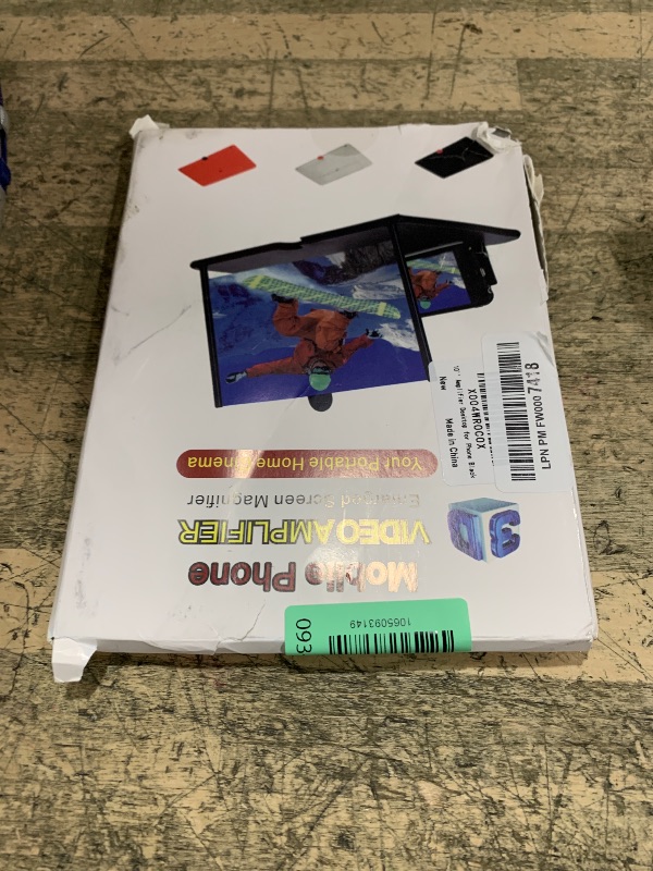 Photo 1 of 10'' Screen Magnifier Version, 2026 New Screen Magnifier for Cell Phone, Movies, Videos, and Gaming, Amplifier Desktop Magnifying for Seniors Reading (Black)