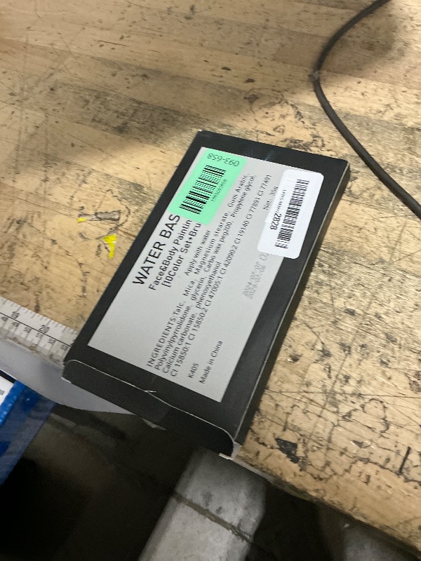 Photo 1 of 10 Color Rainbow Face Painting Kit - Split Cake Water Activated Palette, Washable Face paint for Kids & Adults. Perfect for Halloween, Party, Cosplay & Body Painting (02#)