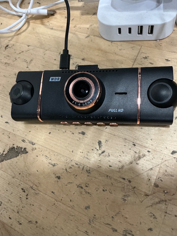 Photo 1 of 4 Channel 360° Dash Cam Front Rear Inside & Left Right,Includes 64GB SD Card