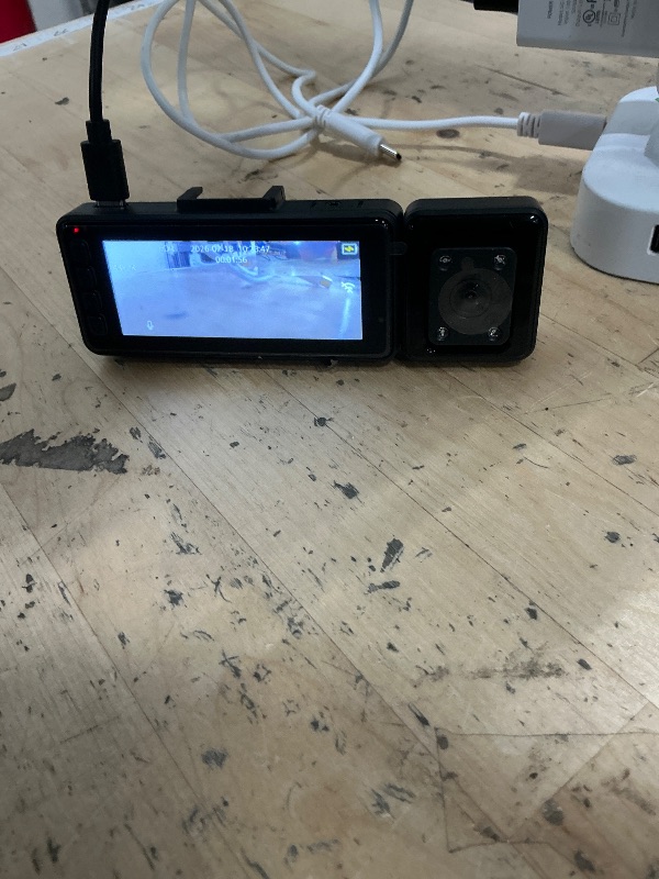 Photo 1 of ****FOR PARTS ONLY/ NON-FINCTIONAL/ Not complete **** 4K Dash Cam Front and Rear, 3 Channel Dash Camera with IMX335 Night Vision, WiFi GPS, Voice Control, 2K+1080P+1080P Dash Camera for Cars (64GB Card Included) Black