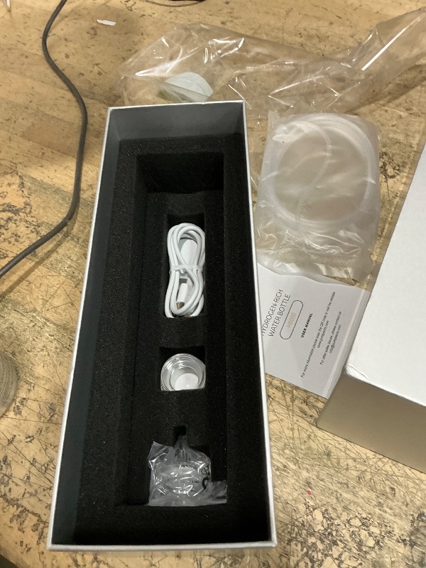 Photo 1 of **FOR PARTS ONLY/ NON-FUNCTIONAL** PUREPEBRIX Hydrogen Water Bottle Generator-Up to 8100 PPB Molecular Hydrogen, 12-Hour Hydrogen Retention, IHSA Certified SPE/PEM Tech, Portable Hydrogen Bottle, Healthy Gift (Platinum)