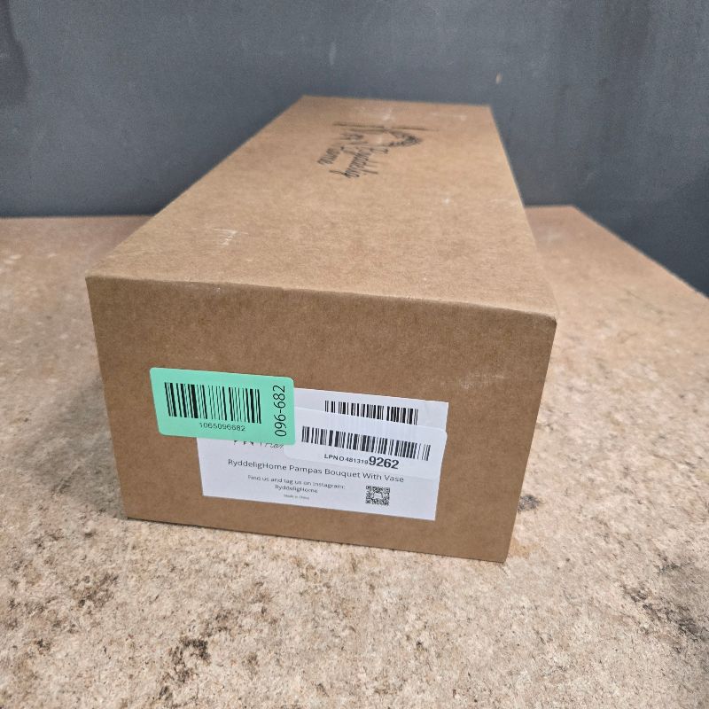 Photo 1 of 100pcs Artificial Flowers Arrangement With Vase Included, Dining Table Centerpiece Decorations, Fake Flowers in Vase, Dried Pampas Grass Floral Centerpieces, Coffee Table Decor, Centro de Mesa