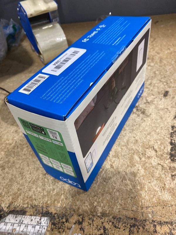 Photo 1 of TP-Link Tapo Smart Light Switch, Single Pole, Neutral Wire Required, 2.4GHz Wi-Fi Light Switch Compatible with Alexa and Google Home, UL Certified, No Hub Required, White, Tapo S500(4-Pack)