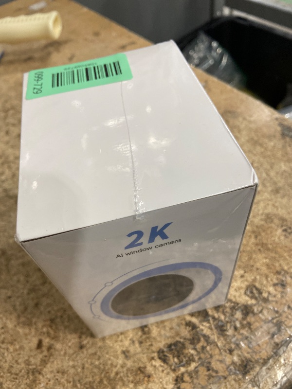 Photo 1 of (factory sealed)(see all images) 2K No Drill Window Camera-2 Pack Indoor 2.4/5 Ghz Cameras for Home Security with Starlight Night Vision, AI Smart Detection, 911 Emergency Dispatch,US Based Cloud,2 Way Talk,24/7 Recording