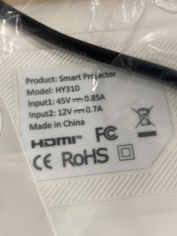 Photo 1 of ?Auto Focus&1080P?Magcubic Mini Smart Projector with 4K Support, Portable Projector with Wifi and Bluetooth, 5W Speaker, Built in Apps, Voice Control, Outdoor Movie Projector