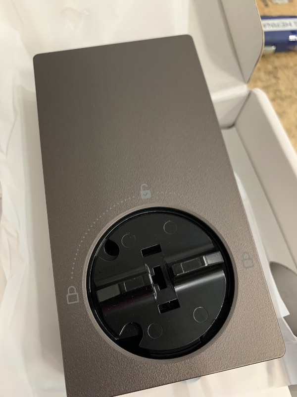 Photo 1 of Aqara Smart Lock U100, Fingerprint Keyless Entry Door Lock with Apple Home Key, Touchscreen Keypad, Bluetooth Electronic Deadbolt, IP65 Weatherproof, Supports Apple HomeKit, Alexa, Google, IFTTT, Gray