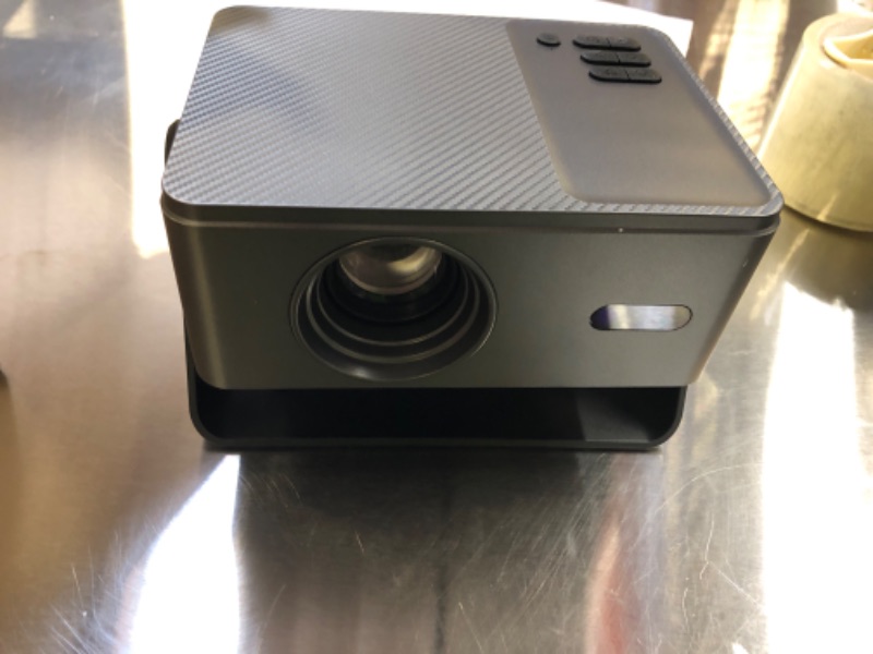 Photo 1 of [4K Support & Auto Focus] Projector with WiFi and Bluetooth, 4K 1080P Native Projector Keystone&Zoom, 20W Speaker, 180°Adjustable Portable Projector for Phone, Laptop, Bedroom, Outdoor