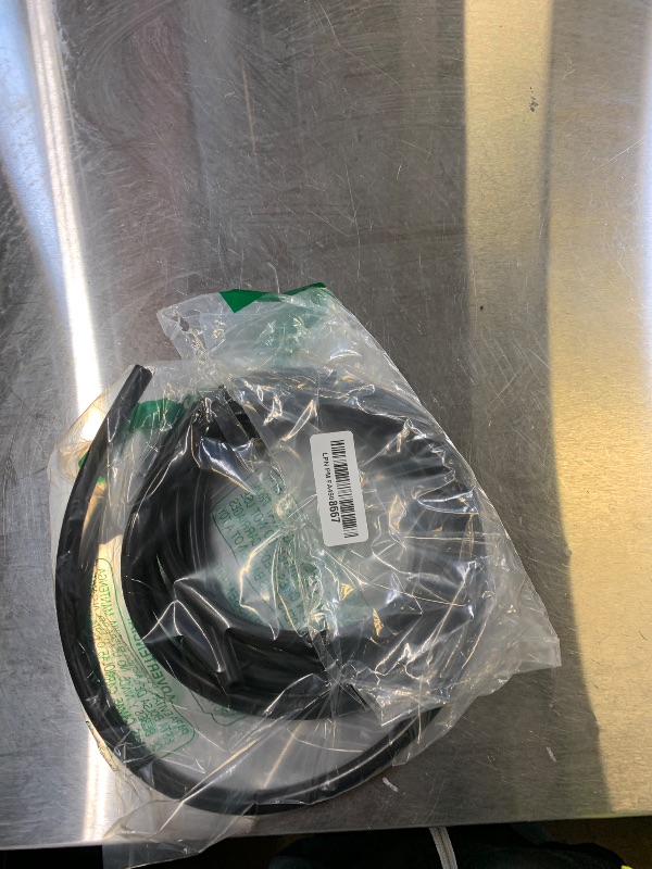 Photo 1 of 10FT 1/4" ID Vacuum Hose Automotive,Silicone Vacuum Lines Automotive Temperature Resistance -76?-392?,Multi-Purpose Upper Radiator Hose for Radiator Brake Booster Lines (Black)