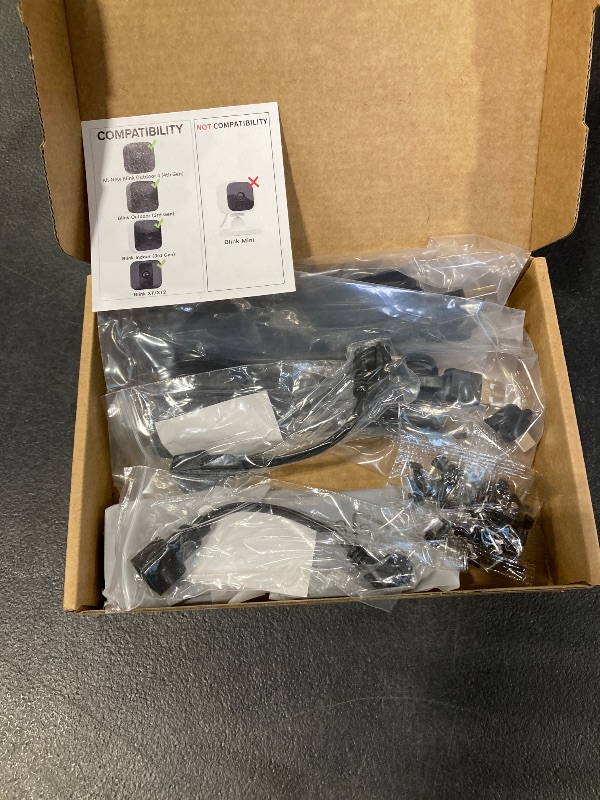 Photo 1 of 2Pack 10ft/3m Power Cable and Adapter for Blink Outdoor 4 (4th Gen) & (3rd Gen) & Blink XT/XT2, Weatherproof Flat Charger Extension Cable with Micro USB Adapter, No More Battery Changes***CAMERA NOT INCLUDED***