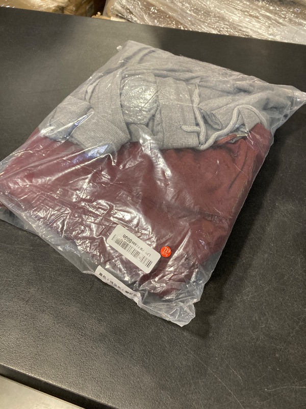 Photo 1 of August Alley 3 Pack Mens Big and Tall Sweatpants Athletic Plus Size Joggers Lounge Drawstring Elastic Bottom Pant with Pocket(Black, Light Mixed Gray, Wine Red,6X-Large)