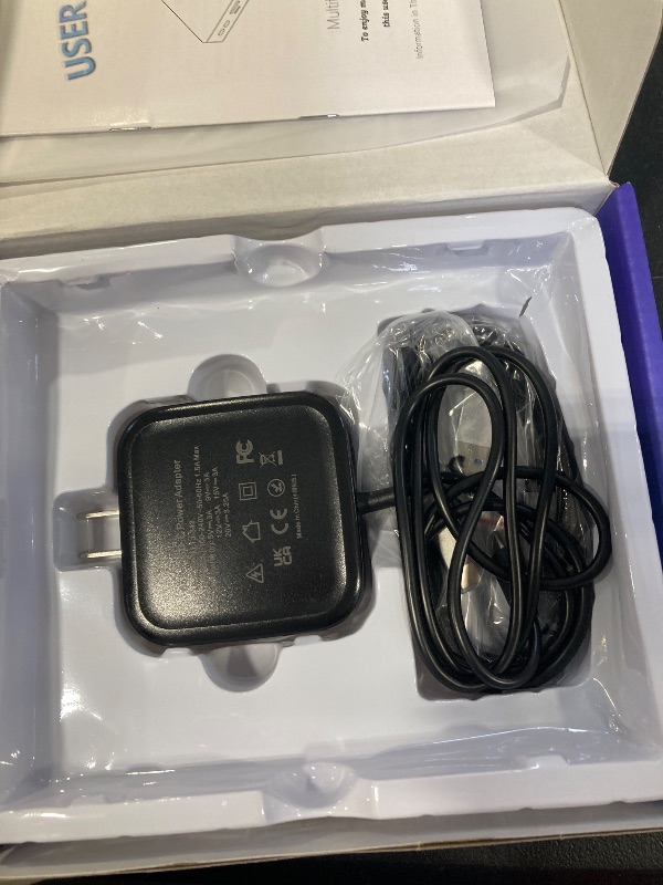 Photo 1 of 8 in 1 External Blueray/DVD Drive for PC, External CD/DVD Drive for Laptop Support 100G Disc 3D, Bluray Burner with HDMI/LAN/USB 3.0/Type-C/SD/TF Port, Blu-ray Player for Windows XP/7/8/10/11 MacOS