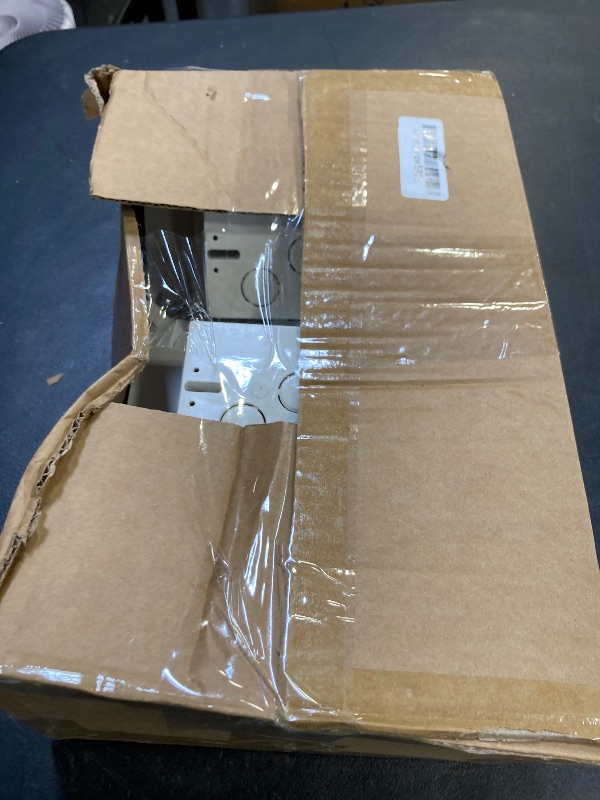 Photo 1 of 2Pcs Recessed Outlet Box, DBVS1C-1 Low Profile Electrical Boxes, Wall Plate Kit for New Vinyl Siding, Duplex & Decorator Style Covers,1-Gang, Vertical, Clear