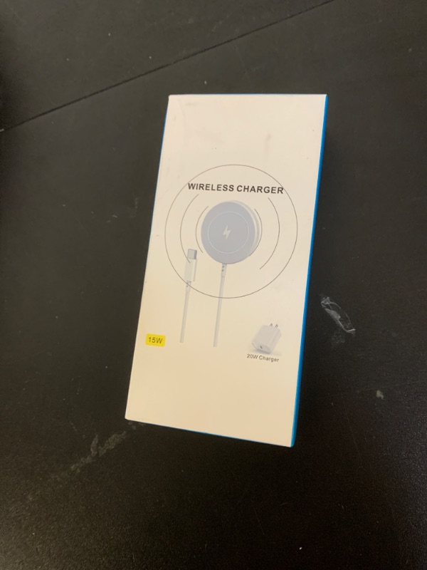 Photo 1 of [Apple MFi Certified]Magnetic Wireless Charger Apple Mag Safe Charger,15W 6FT Fast Wireless Charging Pad for Apple iPhone 16 Pro Max/16 Pro/16 Plus/15 Pro Max/14/13/12/AirPods3/2/Pro/Pro2,Charging Pad