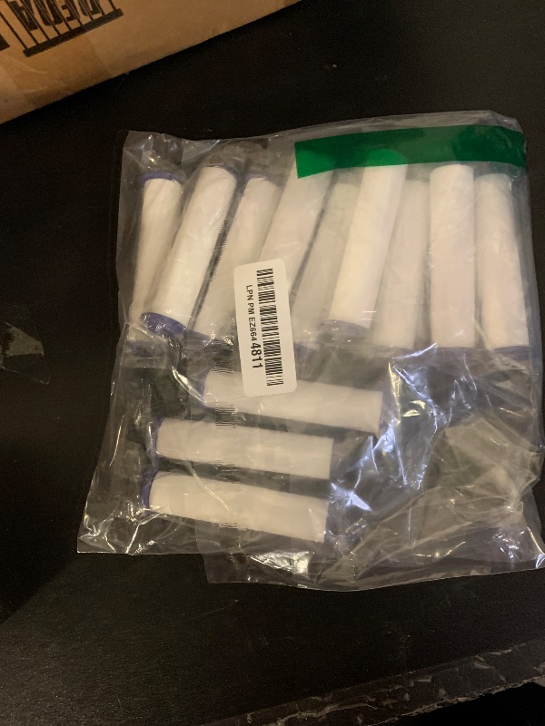 Photo 1 of 12 Pieces Hydro Jet Shower Head Filter, High Pressure Handheld Vortex Turbo Fan Shower Heads Filter