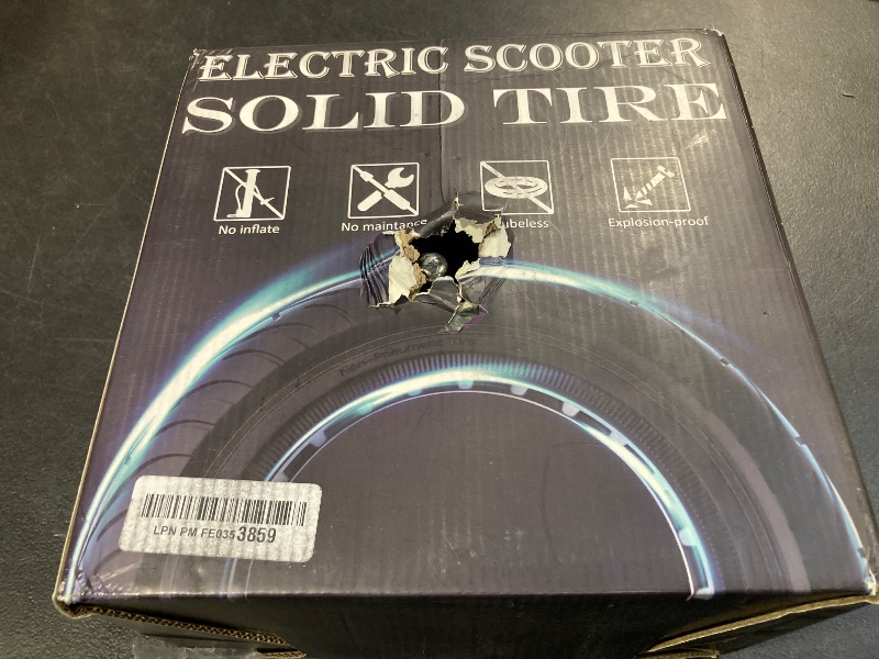 Photo 1 of Felixstory 10''Hub Motor With Solid Tire 500w Drive Power Wheels Kit Tubeless Type Suitable for Segway Ninebot Max G30P G30LP Electric Scooter 10x2.5, Front or Rear Accessories