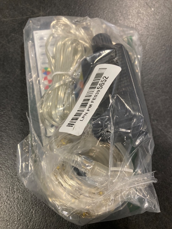 Photo 1 of 100FT 300LEDs Fairy Lights Plug in, 30V 24 RGB Colors+Warm White Color Changing Twinkle Lights, 150 Lighting Modes Timer IP44 Waterproof String Light with Remote for Indoor Outdoor Festival DIY Decor