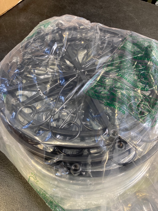 Photo 1 of 5 Pack Plant Caddy with Wheels Heavy Duty 12 Inches Metal Plant Stand on Wheels Plant dolly Rolling Plant Stand Plant Roller with Casters for Indoor and Outdoor with 5 Pack Plant Saucers, Black