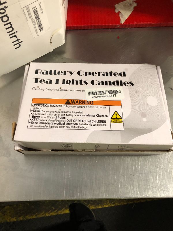 Photo 1 of BEICHI Flameless Candles, 12/24/50/100/150 Pack Tea Lights Battery Operated, No Flickering Votive Candles LED Tea Lights for Halloween Christmas Wedding Home (24 Pack, Ivory Shell)