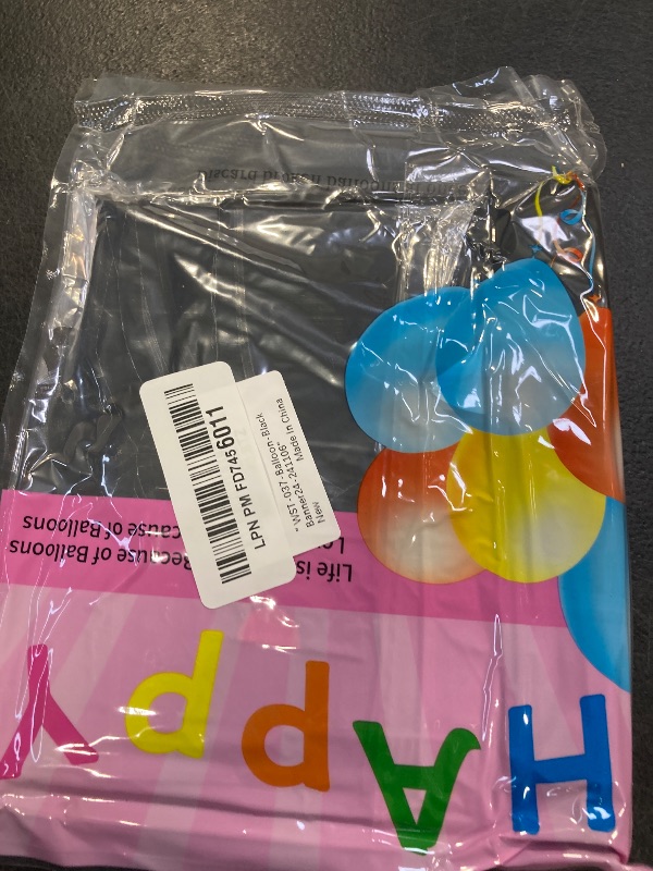 Photo 1 of 32 Inch 24 Balloon Numbers, Happy Birthday Balloons Banner 16 Inch Foil Letters Balloon Silver and Black Star Balloons for 24th Birthday Decorations for Men Black Party Decorations