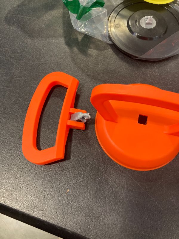 Photo 1 of 3 Pack Car Dent Puller, 7-in-1 Suction Cup for Dents On Cars, Car Dent Removal Kit and Dent Repair Kit Handle Lifter Dent Suction Puller for Cars Body, Screen, Glass (Orange+Black)