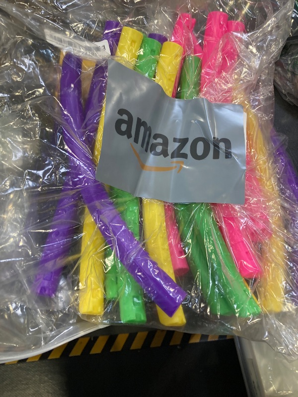 Photo 1 of 2 Pack Color Hoop - Size & Length Adjustable, Plastic Toys for Kids & Party Games, Gymnastics & Dog Agility Equipment, Christmas Wreath