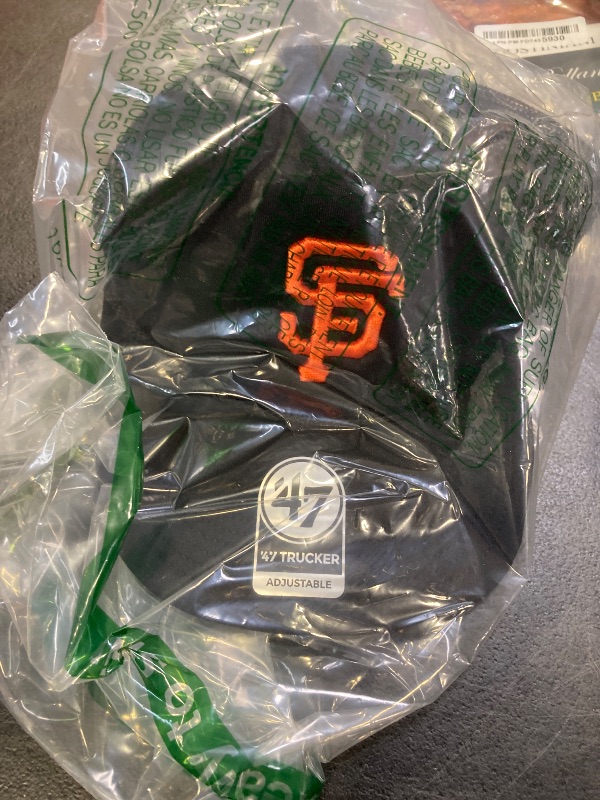 Photo 1 of '47 MLB Unisex-Adult Foam Mesh Trucker Snapback Adjustable Hat Cap (San Francisco Giants)