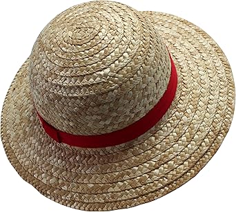 Photo 1 of ABYSTYLE One Piece Officially Licensed Monkey D. Luffy Straw Hat Adult Anime Manga Pirate Cosplay Costume Accessories Merch Gift Beige