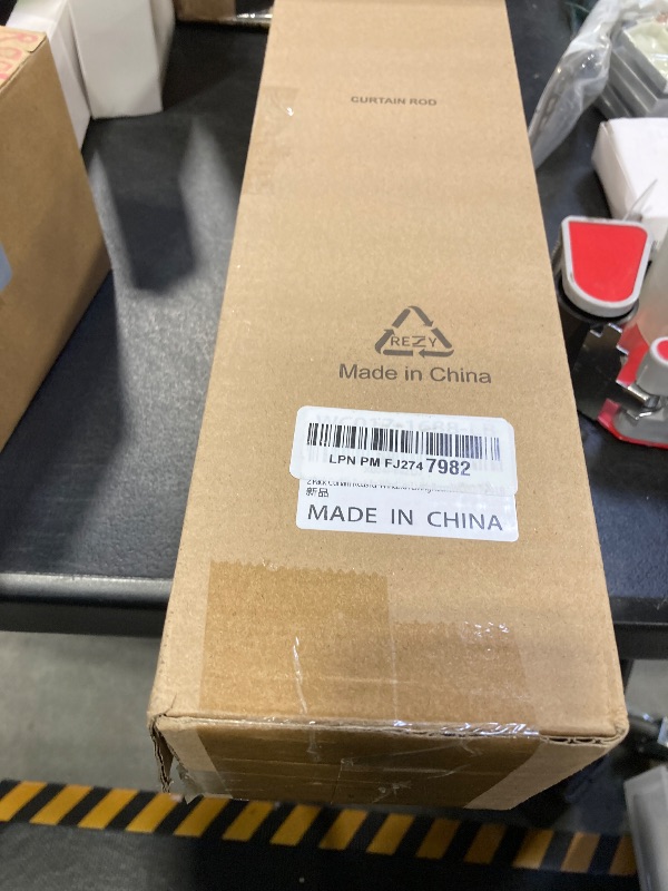 Photo 1 of 2 Pack Antique Bronze Curtain Rods for Windows 48 to 84 Inches Adjustable Length Heavy Duty 1" Diameter Window Curtain Rod with Solid Metal Finials for Outdoor Farmhouse Bedroom Kitchen Living Room