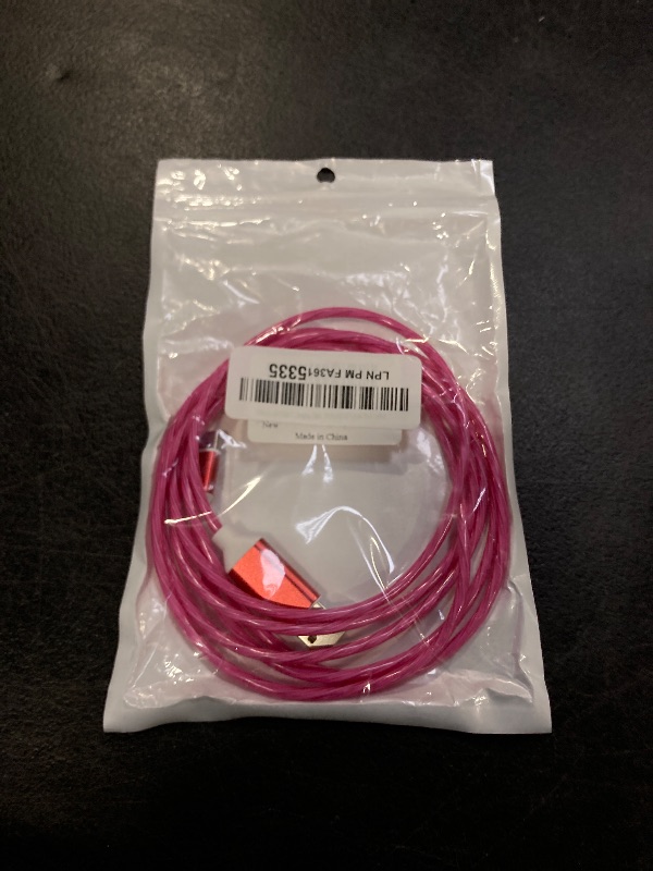 Photo 1 of 3 Pack Led USB C Charging Cable Light Up Type C Charger LED Light Up Fast USB-C to USB-A Charge Cord Compatible with Samsung Galaxy S23 S22 S21 S10 S9 Plus Note 20 10 Pixel(6.6FT,Blue Red Green)