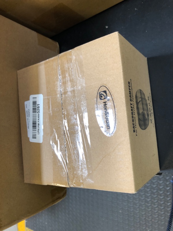 Photo 1 of [Upgraded] Hon&Guan 6 Inch Backdraft Damper, One-Way Airflow Duct Damper 6 Inch Ducting Insert Backflow Preventer Duct Draft Blocker