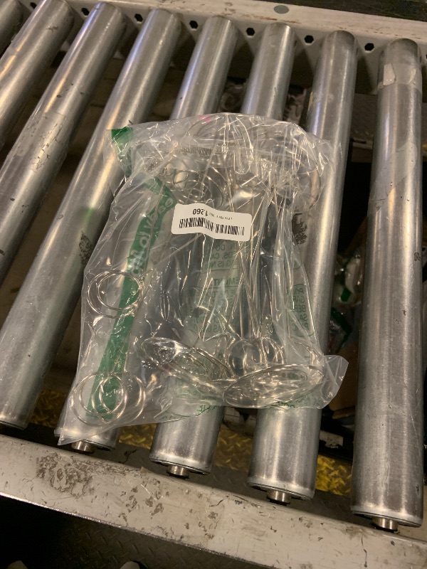 Photo 1 of 10 Pack 8.75 inch Tall Table Number Holders Place Card Holder Table Picture Holder Wire Photo Holder Clips Picture Memo Note Photo Stand (Silver)