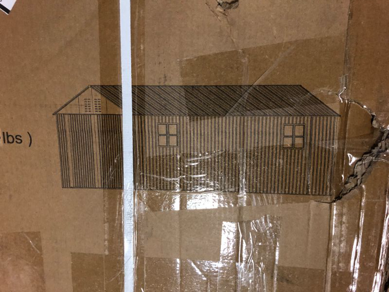 Photo 1 of *ONLY BOX 6 OF 6**SOLD FOR PARTS** Garveelife 11 ft x20 ft x9 ft Vertical Roof Metal Carport, Heavy Duty Steel Car Ports for All-Weather, for Full-Size Pickup Trucks, Boats, and Tractors