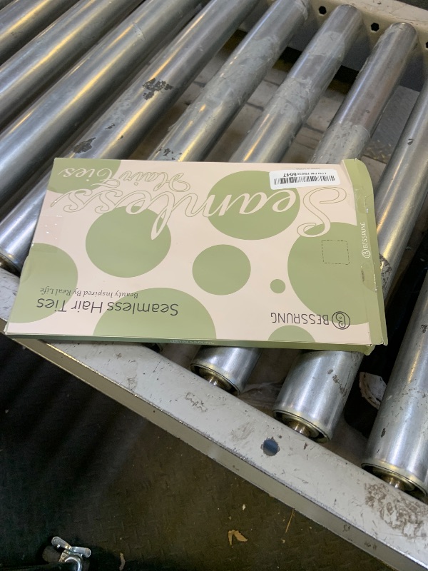 Photo 1 of 100 Pcs Thick Seamless Hair Ties, Ponytail Holders Hair Accessories No Damage for Thick Hair, Valentine's Day Gifts (Natural Colors)