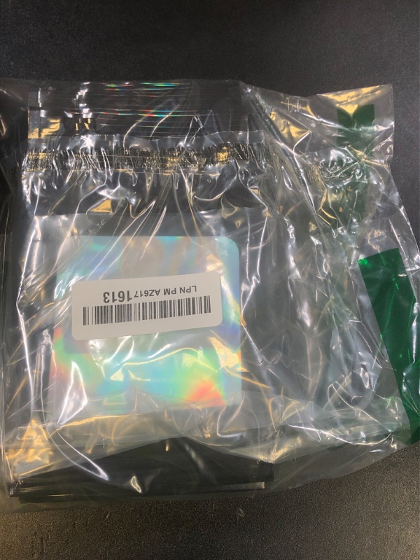 Photo 1 of 100 Pack Mylar Bags - 4 x 6 Inch Resealable Smell Proof Bags Foil Pouch Flat Bag with Front Window Black