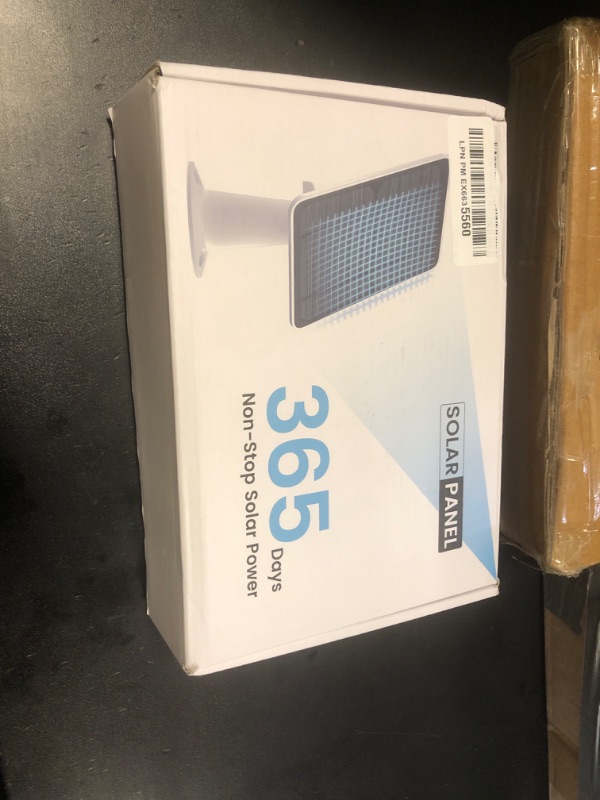 Photo 1 of 5W Solar Panel Charger Compatible with Blink Outdoor/Outdoor(3rd Gen)/XT XT2 Camera, Solar Panel for Blink Camera, 13.1ft Charging Cable & Rubber Plug, IP65 Weatherproof with Secure Wall Mount, 2 Pack