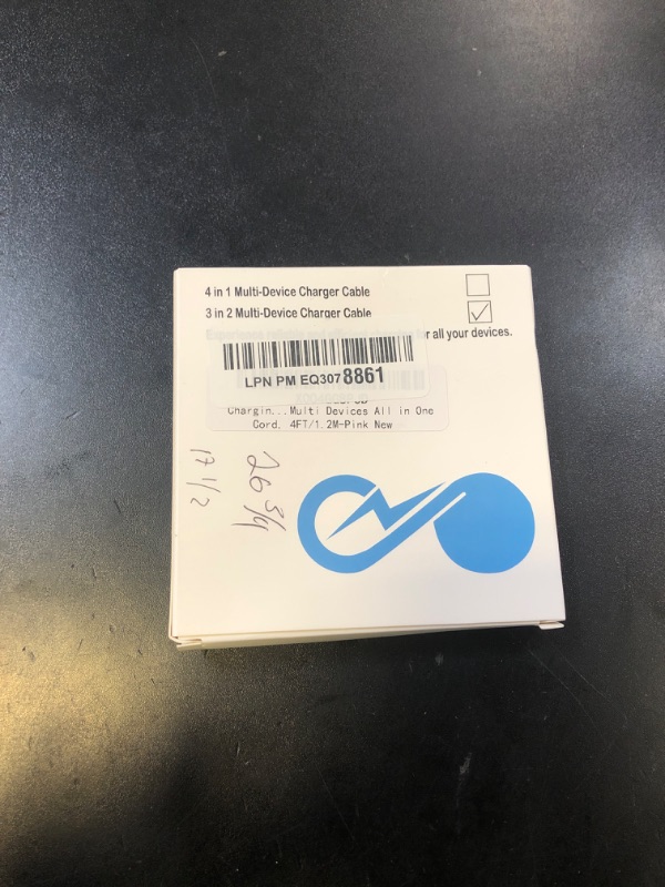 Photo 1 of ???????? ????? ???? Charging USB C Watch Phone Charger 3 in 2 Cable, Compatible with Apple Watch Ultra SE Series 1-11, Universal Travel Multi Devices All in One Cord, 4FT/1.2M-Pink