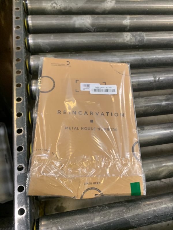 Photo 1 of 12 Inch Modern Floating House Numbers for Outside | Large Metal House Numbers for Outdoors | Black Coated Rust-Proof Home Address Numbers/Plaques | Metal Numbers