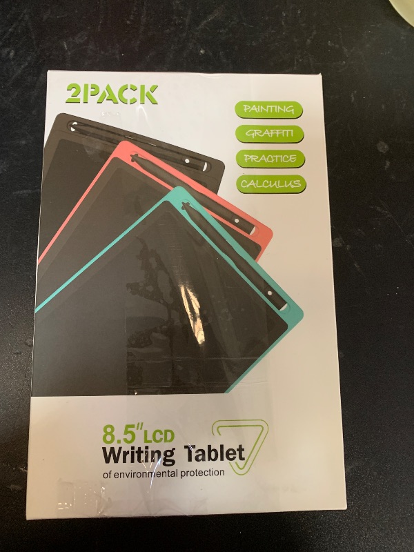 Photo 1 of [2 Pack] LCD Writing Tablet,TIQUS 8.5 Inch Electronic Writing Board with Memory Lock Button, Environment Friendly Drawing Pad, for Adults, [Light Blue]