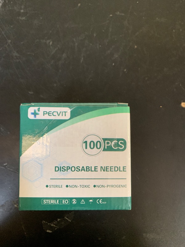 Photo 1 of 100Pack 25Ga 1 inch Needles(25mm) Luer Lock Lab Dispensing Accessories for Measuring,Refilling Inks