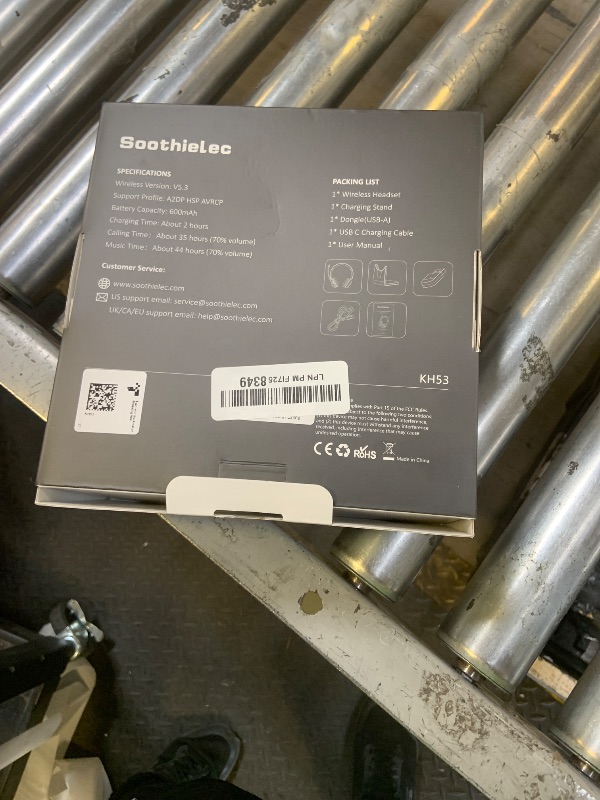 Photo 1 of (Upgraded Version) Wireless Headset, Bluetooth Headset with Noise Cancelling Microphone, Best Headphones with Mic Mute & USB Dongle for PC/Computer/Laptop/Cell Phones/Remote Work/Call Center