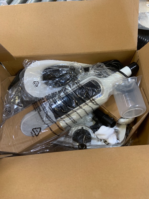 Photo 1 of 12-in-1 Steam Mop, Detachable Handheld Steam Cleaner for Home, 23FT Cord, 3 Steam Modes & LED Display, Steam Mops for Floor Cleaning, Bathroom, Windows, Sofas, Clothes, Tile Grout, Carpets, Furniture