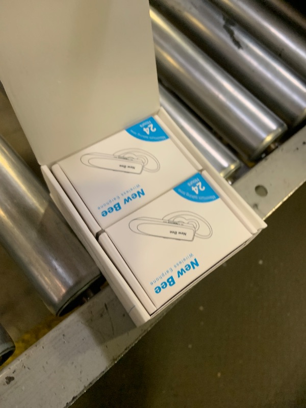 Photo 1 of [2 Pack] Bluetooth Earpiece Wireless Handsfree Headset V5.0 24 Hrs Driving with Mic 60 Days Standby Bluetooth Headset for iPhone Android Samsung Driver